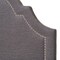 Baxton Studio Rita Modern Dark Grey Upholstered Twin Size Headboard 125-6986 - alternate 2